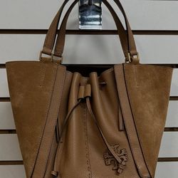 Tory Burch McGraw DRAGONFLY Suede Leather Purse 