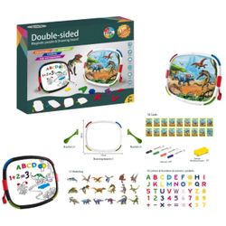 BeeBeeRun 2 in 1 Double Sided Magnetic Puzzle Drawing Board 