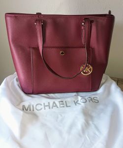 Michael Kors Maroon Purse