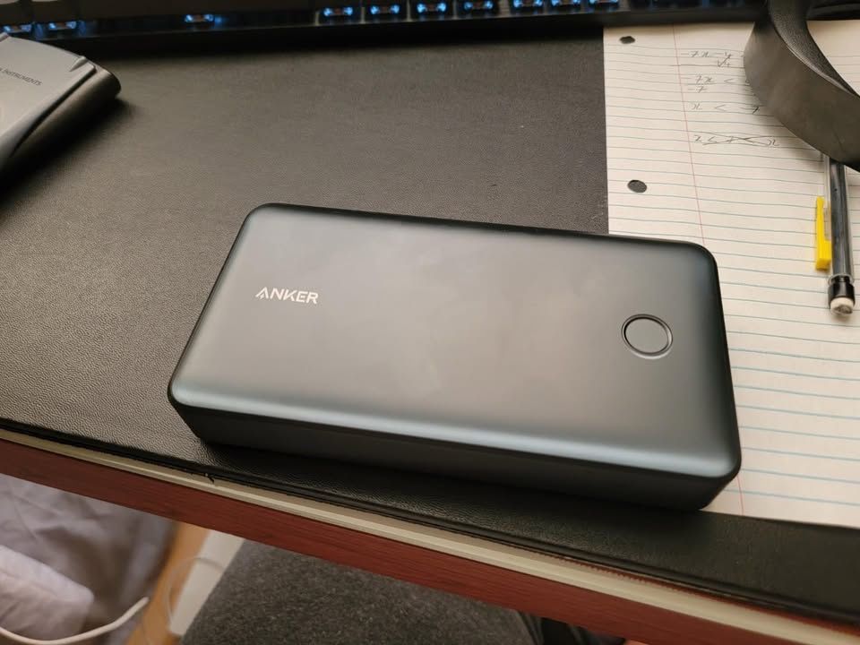 Anker Power Bank Portable Charger 65W External Battery Pack for Laptops, Tablets, Smartphones, etc.