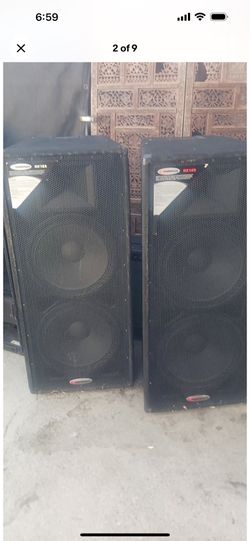 Harbinger Hx152 Speakers