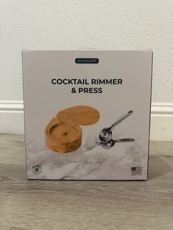 Cocktail Rimmer & Press Set