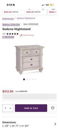 Sedona Nightstand