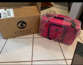 6 Pack Fitness Cooler Bag