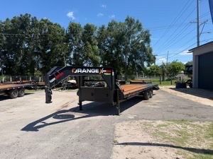 Rawmaxx 8.5 x 25 Gooseneck Flatbed Trailer 14k