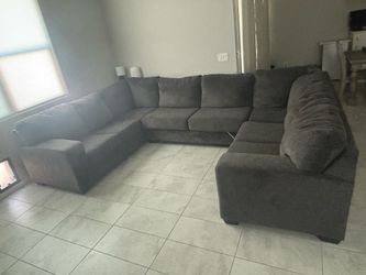 Gray Sectional Couch