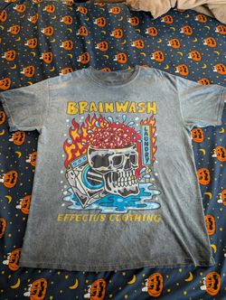 "Brainwash" Graphic T