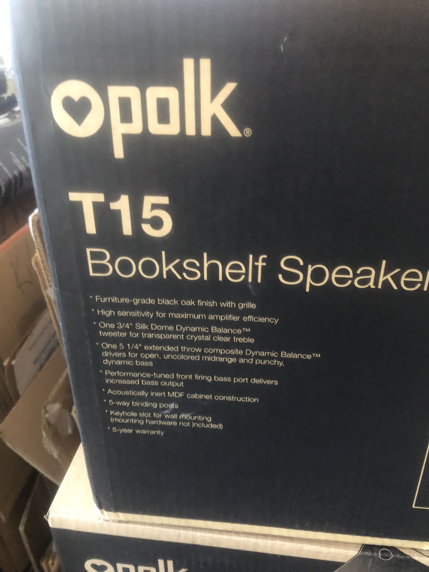 Sony Receiver And Polk Speakers