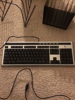 Logitech computer keyboard