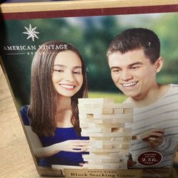 Large Block Stacking Game