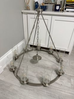 Wheel chandelier