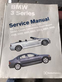 BMW Service Manual. $40