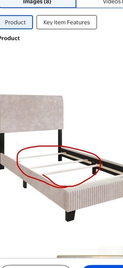 Twin size bed color pink