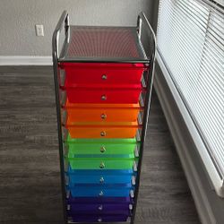 Rainbow Cart Organization Cart 
