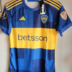 Adidas Mens Boca Juniors Home Jersey Authentic Size XL No Trade 