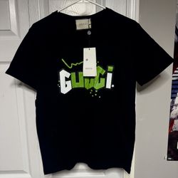 Black And Green Gucci T-Shirt