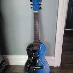 AIRBRUSH PRACTICE Dimebag Dean from hell Baby Acoustic