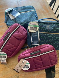 2 Arctic Zone Lunch Coolers and 2 Arctic Zone insulated Fannie Packs ($15 takes all)