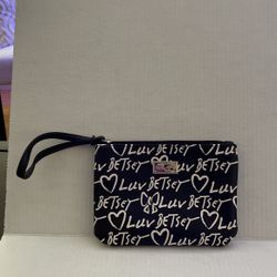 Betsey Johnson Makeup Bag (NWOT)