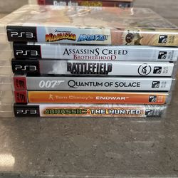 PS3 Action / Adventure Bundle (Assassin’s Creed, MotorStorm, 007 + more)