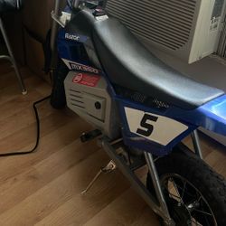 Razor Electric Dirt Bike For Kids No Charger Included