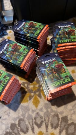 (100 Packs) Magic The Gathering Teenage Mutant booster packs