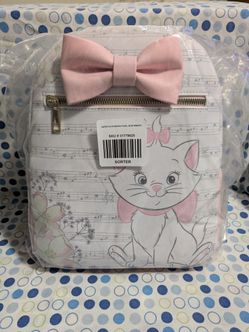 Bioworld Disney The Aristocats Marie Musical Notes Mini Backpack