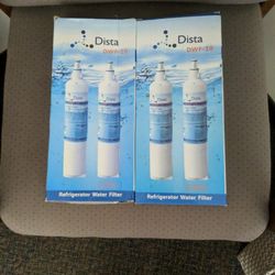 3 Dista DWF-10 Fridge Water Filters for LG, Kenmore Models