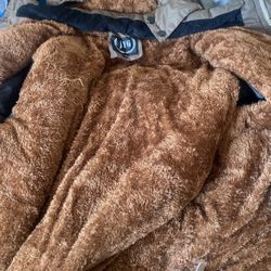 JYG Green Puffer Cotton Coat XXL