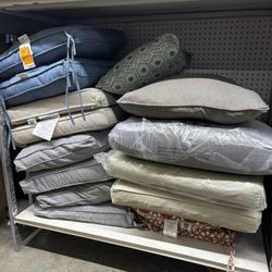 Deep Seating Outdoor Patio Chair Cushions for Lounge Chairs, High Back Dining chairs $15 non matchin