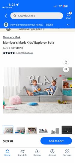 Sam’s Club Explorer Sofa