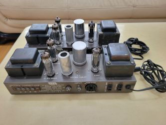 Vintage EICO HF-14 Monophonic 14-Watt Tube Power Amplifier Produced by Electronic  Instrument  Co. During the late 1950s and Early 1960s.