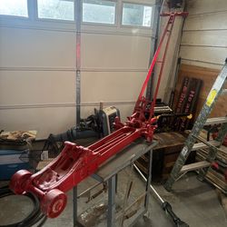 Vintage  Heavy-Duty Mechanical Service Jack – Industrial / Shop Equipment