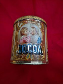 Van Houten Cocoa Vintage Tin