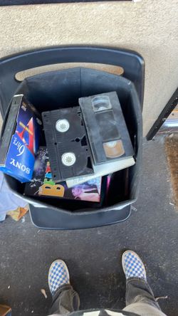 Old VHS, CDS AND MIXTAPES