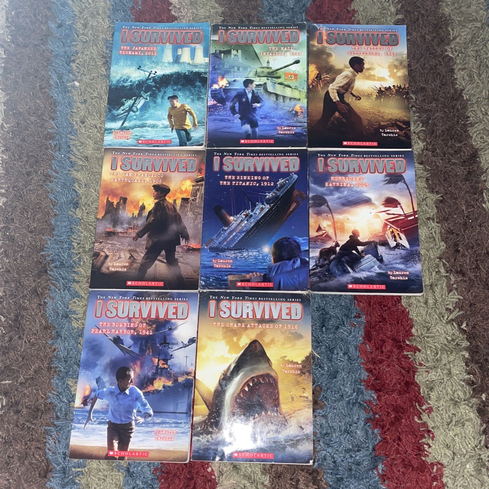 “I Survived” - Book Collection, 8 Books