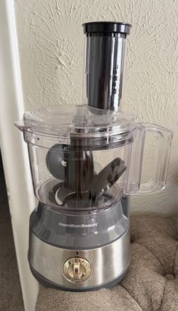 Hamilton Beach Food Processor with Multiple Blades & Attachments