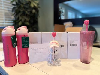 Starbucks pink vibes