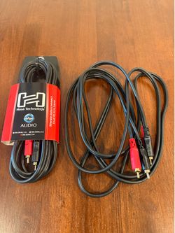 Stereo Interconnect Dual RCA to RCA Hosa Technology Cables