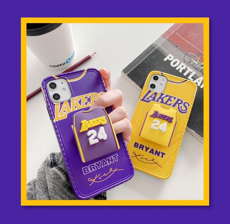 Lakers Kobe Bryant iPhone 11 Pro Max Phone Case with Holder
