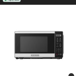 BLACK+DECKER 0.9 cu ft Microwave Oven Black
