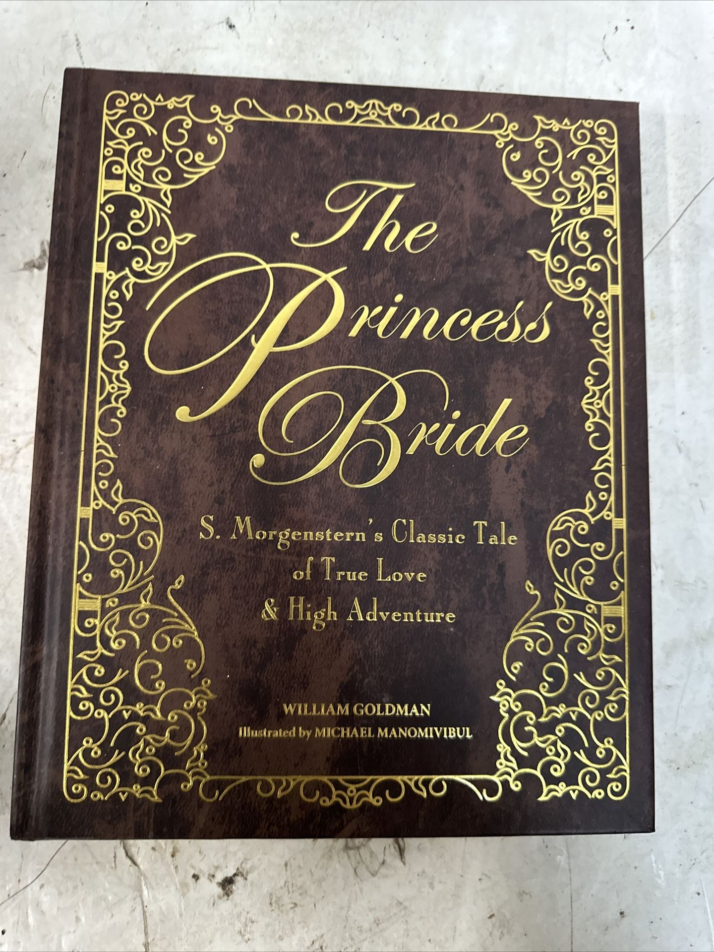 THE PRINCESS BRIDE by William Goldman Deluxe Edition Illustrated Hardcover #D5