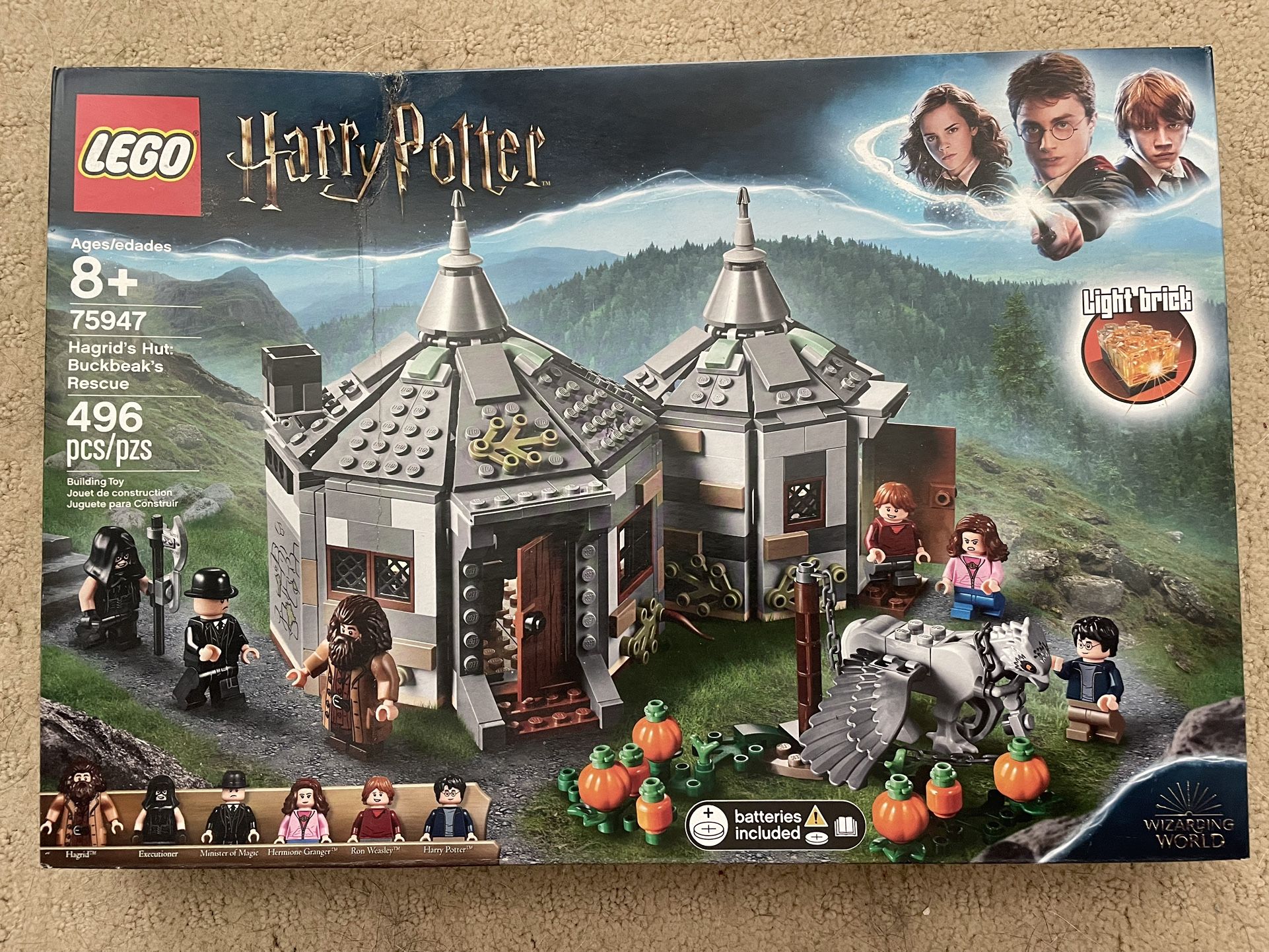 Harry Potter Lego Set- Hagrid’s Hut Buckbeak’s Rescue