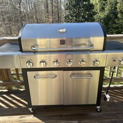 Barely Used 6 Burner Grill