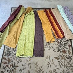 10 Fabrics Variety Of Color Lengths And Lengths 