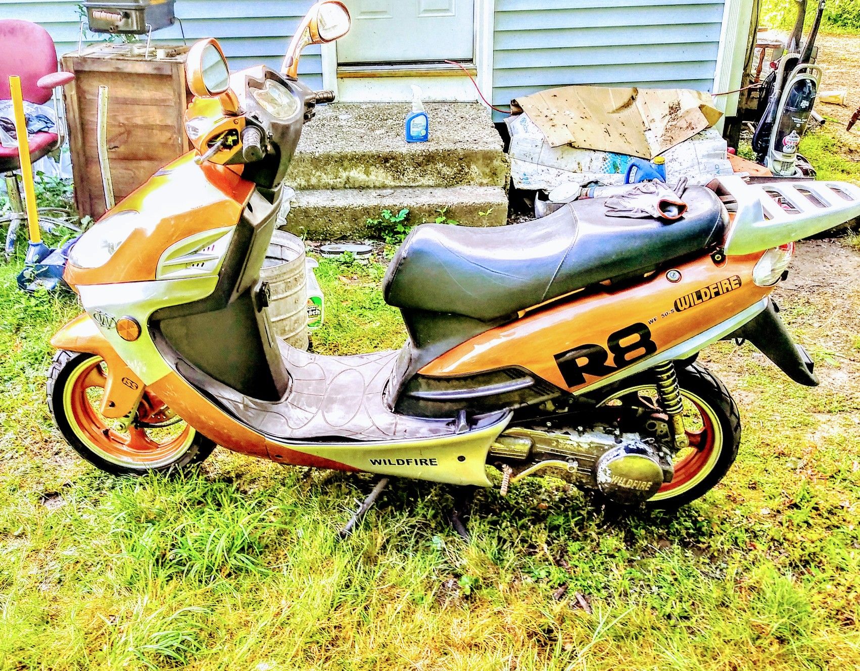 08" wildfire 150cc scooter 4 stroke