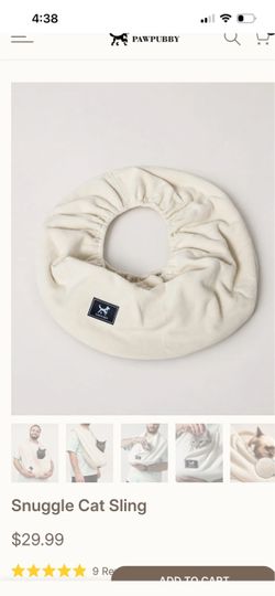 PAWPUBBY Snuggle Cat Sling