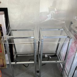 Set Of 4 Counter Stool Chairs New