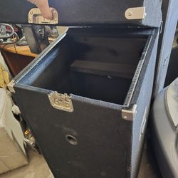 Rolling Amp rack audio rack with top holder for mixer