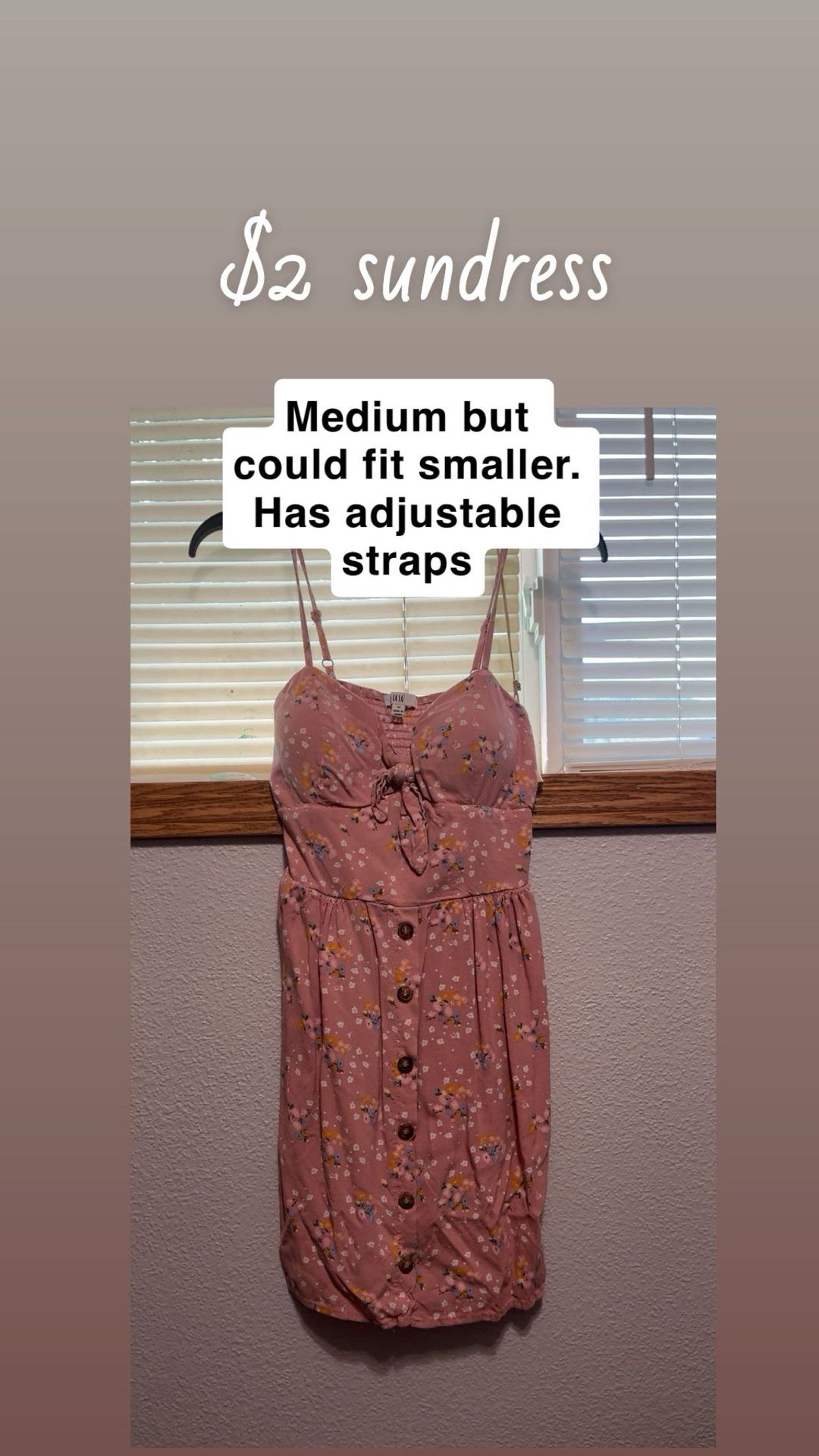 Floral Pink Sundress